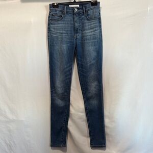 Denim Forum Women's High Rise Blue Jeans
